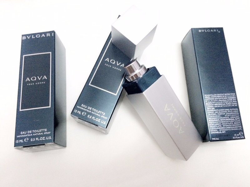 [Bvlgari] Nước hoa mini nam Bvlgari Aqva Pour Homme 15ML
